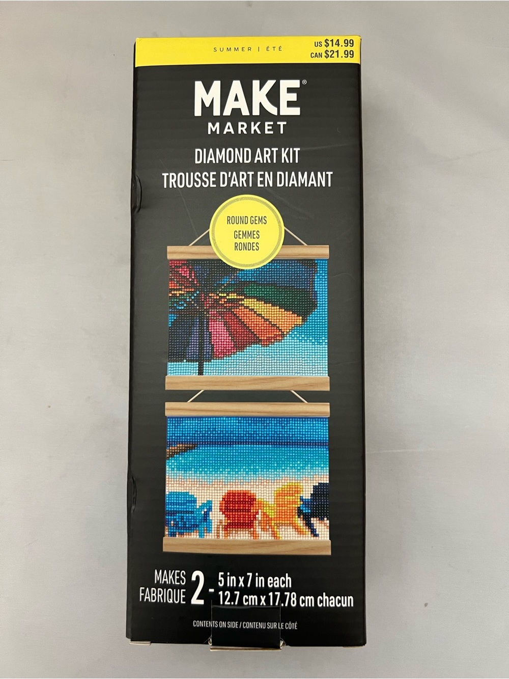 MAKE Market Summer Diamond Art Kit - Multicolor